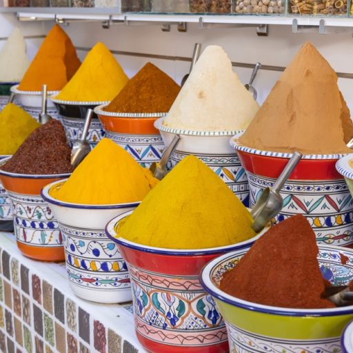 Houmt,Souk,,Djerba,,Medenine,,Tunisia.,Spices,For,Sale,At,The